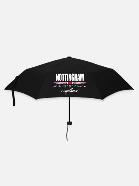 Nottingham - Regenschirm (klein) - Schwarz