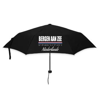 Bergen Aan Zee - Umbrella (small) - black - Front