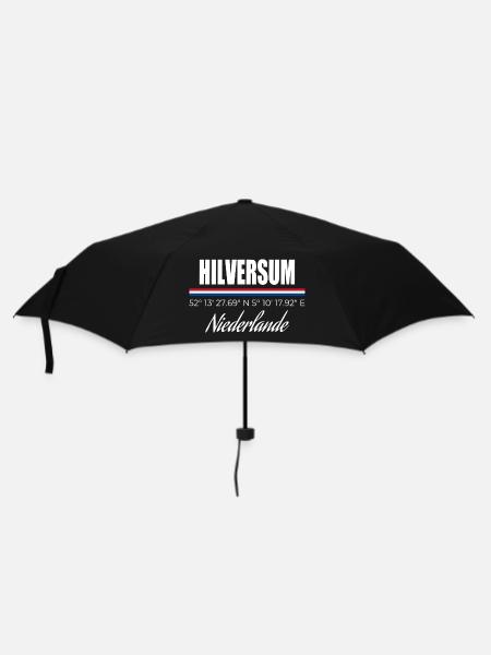 Hilversum - Regenschirm (klein) - Schwarz