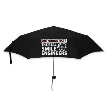 Dental Expert Structural Alignment Engineer Gear  - Umbrella (small) - black - Front