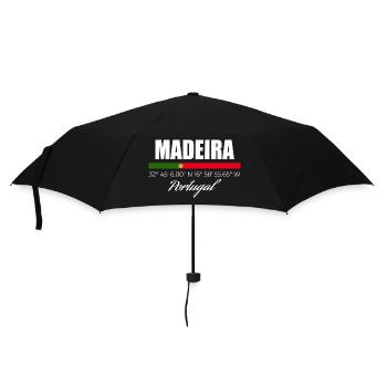 Madère - Parapluie standard - noir - Devant