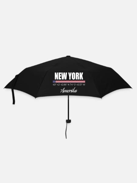New York - Umbrella (small) - black