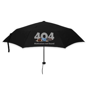Motivation non trouvée – Erreur 404 - Parapluie standard - noir - Devant