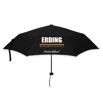 Erding - Regenschirm (klein) - Schwarz - Vorne