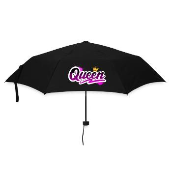 Queen - Regenschirm (klein) - Schwarz - Vorne