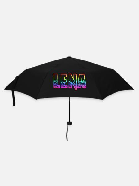 arc-en-ciel lena rs - Parapluie standard - noir