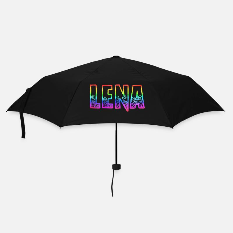 arc-en-ciel lena rs - Parapluie standard - noir