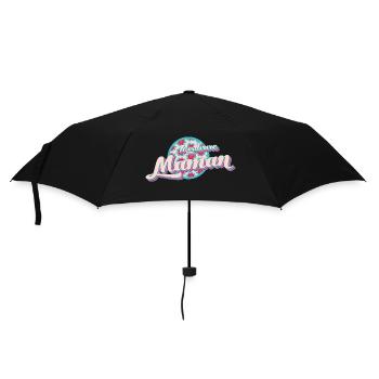 For the best mom - Umbrella (small) - black - Front