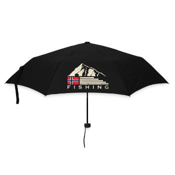 Norvège Pêche à la ligne Pêche - Parapluie standard - noir - Devant