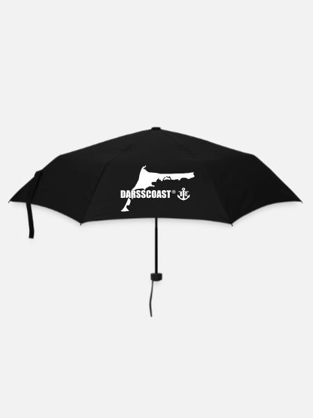 Darss Coast - Dein Statement für den Darß - Regenschirm (klein) - Schwarz