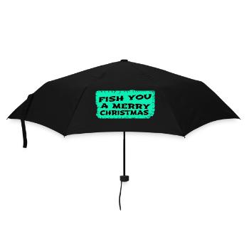 Present Bedroom Dinosaur Fan Bday Geek Couples - Umbrella (small) - black - Front