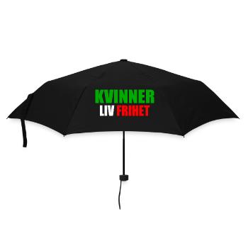 FRAU LEBT FREIHEIT - Regenschirm (klein) - Schwarz - Vorne