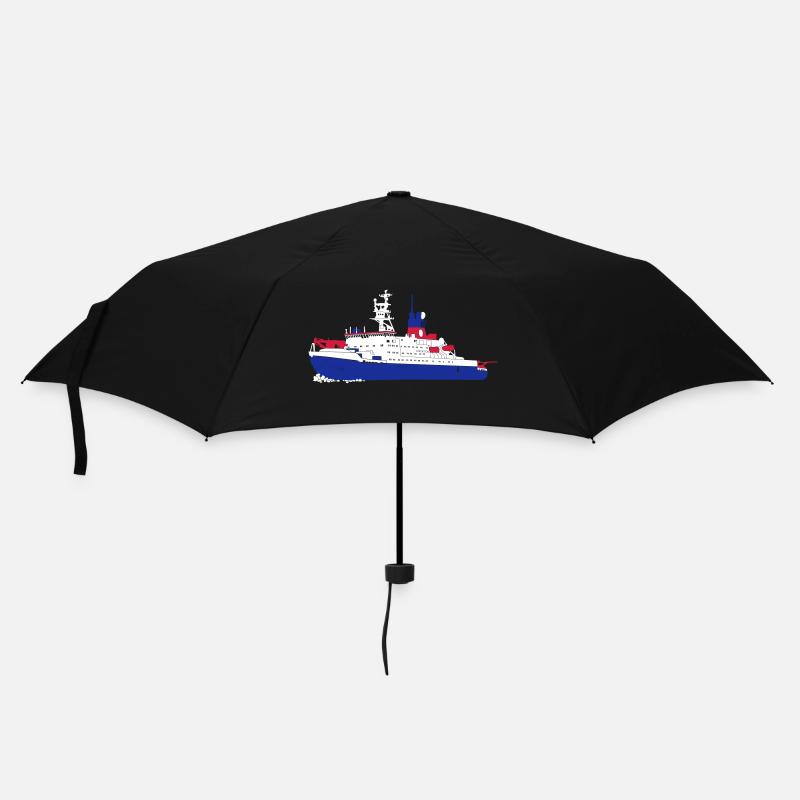 Polarstern - Regenschirm (klein) - Schwarz