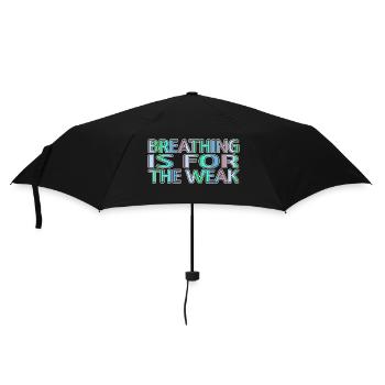 gift swimmer eat sleep swim tshirts - Regenschirm (klein) - Schwarz - Vorne
