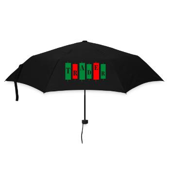 Bitcoin Trading Crypto Stocks - Parapluie standard - noir - Devant