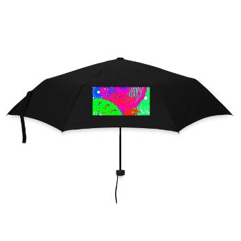 Störe meine Kreise nicht - Regenschirm (klein) - Schwarz - Vorne