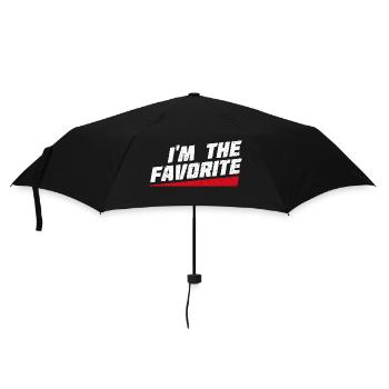 I'm The Favorite - Funny Gift - Umbrella (small) - black - Front