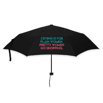 Pretty Woman Go Shopping - Umbrella (small) - black - Front