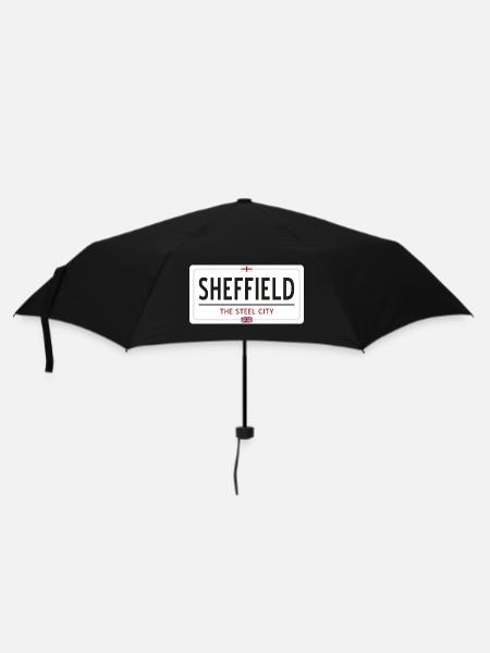 Sheffield town sign - Umbrella (small) - black