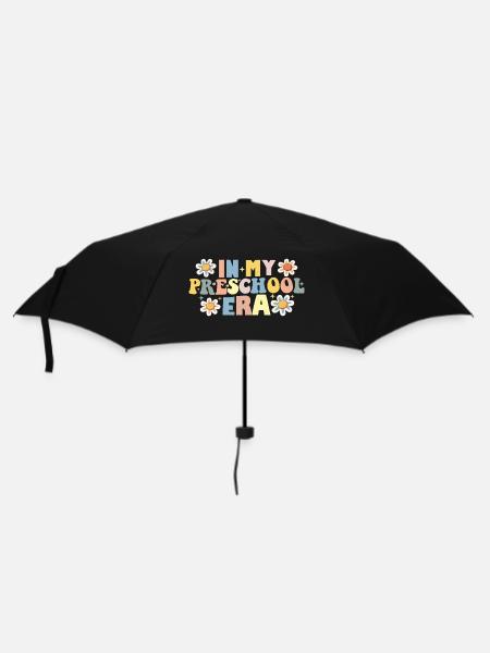 In My Preschool Era - Umbrella (small) - black