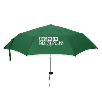 Amour Paix Pingouins Drôle Dab Cool Pingouin Dabbing - Parapluie standard - vert bouteille - Devant
