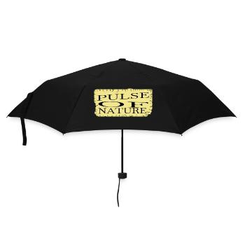 Symbolisme des battements de cœur Exploration de la nature sauvage - Parapluie standard - noir - Devant