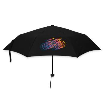 Vélo de route Vélo Vintage Rétro - Parapluie standard - noir - Devant