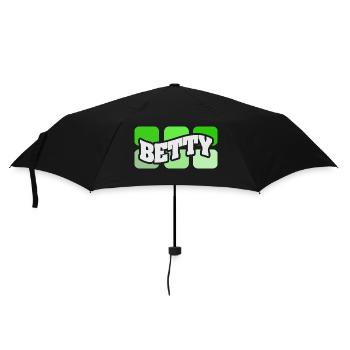Name Betty - Umbrella (small) - black - Front