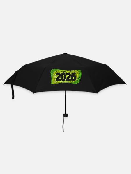 2026 - Regenschirm (klein) - Schwarz