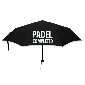 Padel Shirt Padel Complete Hoodie Design - Umbrella (small) - black - Front