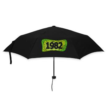Retro 1982 - Umbrella (small) - black - Front
