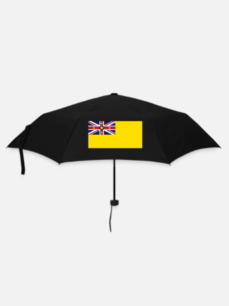 Niue - Regenschirm (klein) - Schwarz