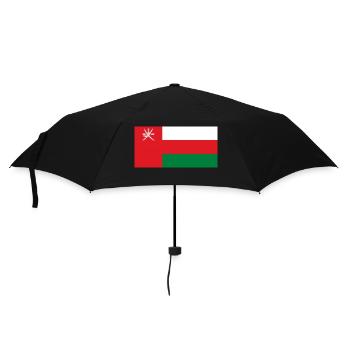 Oman - Regenschirm (klein) - Schwarz - Vorne