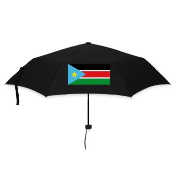 Soudan du Sud - Parapluie standard - noir - Devant