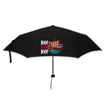 Norvège des fjords Norge Navire scandinave ro-viking - Parapluie standard - noir - Devant
