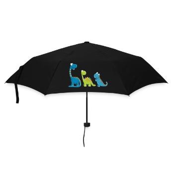 Drôle De Dinosaure Espèces I Dino Enfants Cadeau - Parapluie standard - noir - Devant