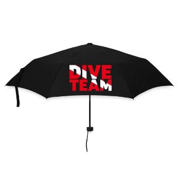 Dive Team. Perfect design for your diving team. - Umbrella (small) - black - Front