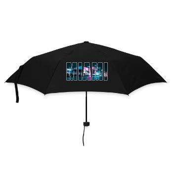 MIAMI - Parapluie standard - noir - Devant