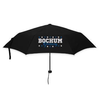 Bochum - Regenschirm (klein) - Schwarz - Vorne