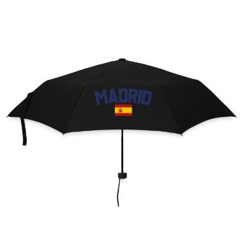 Madrid - Regenschirm (klein) - Schwarz - Vorne