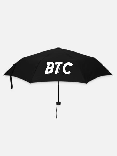 Bitcoin BTC - Umbrella (small) - black