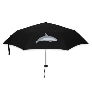 Vaquita Artenschutz Aussterben bedrohte Tierart - Regenschirm (klein) - Schwarz - Vorne