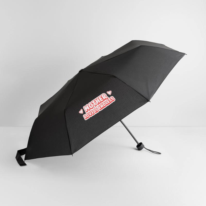 Muttertag Geschenk Mutterliebe Ist Endlos Mama Regenschirm (klein)