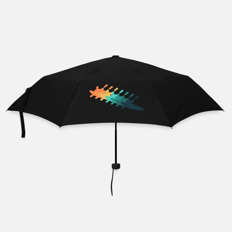 Kayak rétro - Parapluie standard - noir