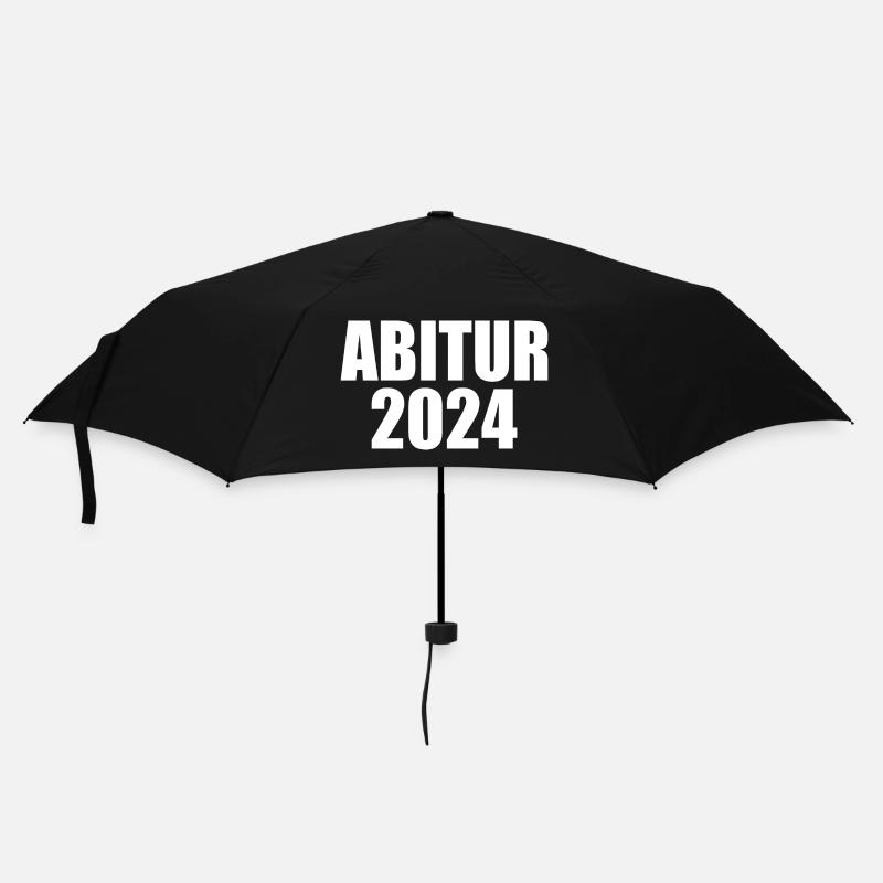 Abitur 2024 - Regenschirm (klein) - Schwarz