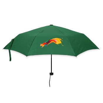 Trace de peinture - Parapluie standard - vert bouteille - Devant