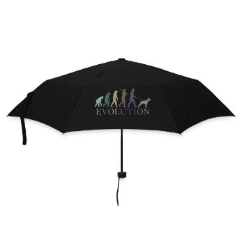DOBERMAN Evolution - Regenschirm (klein) - Schwarz - Vorne