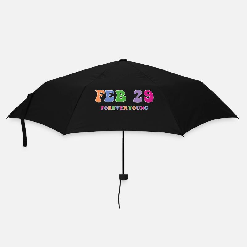 29 février Forever Young - Parapluie standard - noir