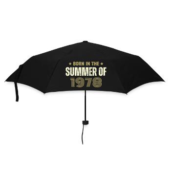 Millésime 1978 Cadeau D'anniversaire 1978 Vintage - Parapluie standard - noir - Devant