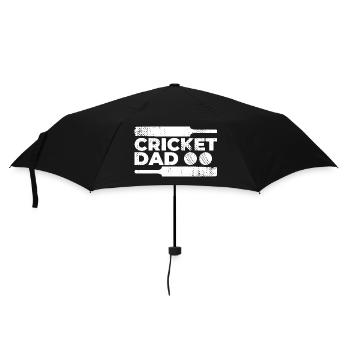 Cricket Father - Umbrella (small) - black - Front